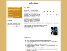 Tablet Screenshot of meyeapps.com